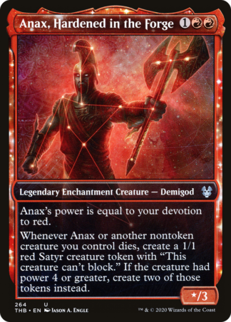 Anax, Hardened in the Forge
