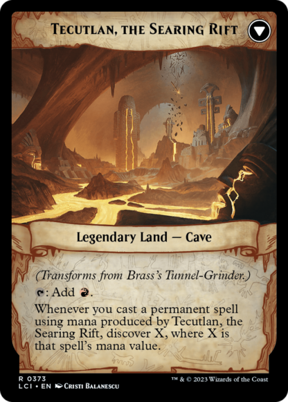Brass's Tunnel-Grinder // Tecutlan, the Searing Rift - Image 2