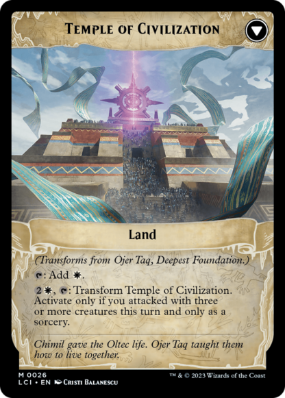 Ojer Taq, Deepest Foundation // Temple of Civilization - Image 2