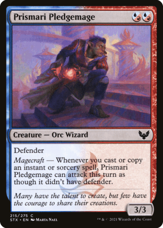 Prismari Pledgemage