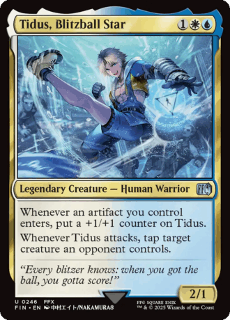 Tidus, Blitzball Star