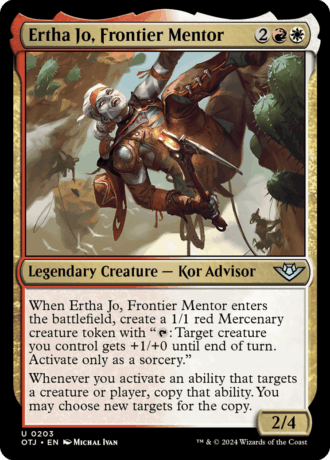 Ertha Jo, Frontier Mentor