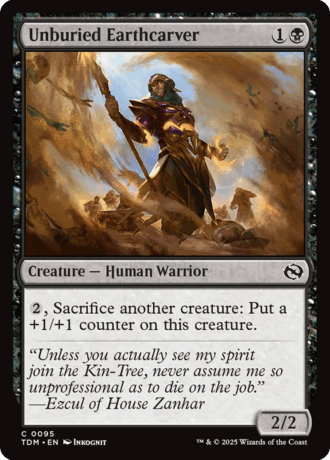 Unburied Earthcarver