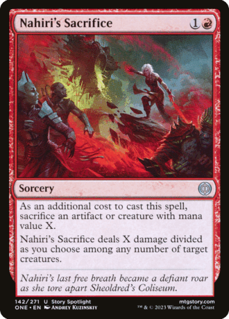 Nahiri's Sacrifice