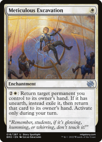 Meticulous Excavation