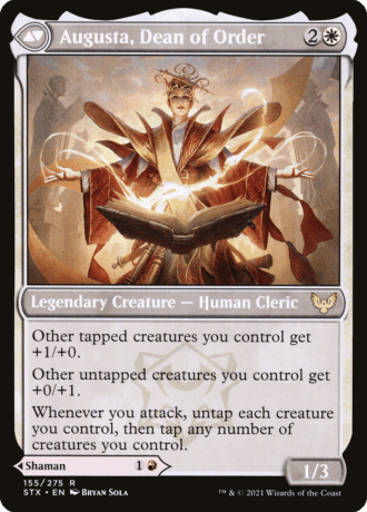 Plargg, Dean of Chaos // Augusta, Dean of Order