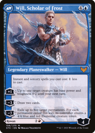 Rowan, Scholar of Sparks // Will, Scholar of Frost