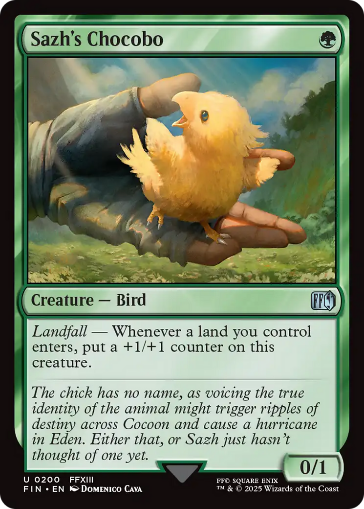 Sazh's Chocobo