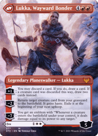 Mila, Crafty Companion // Lukka, Wayward Bonder