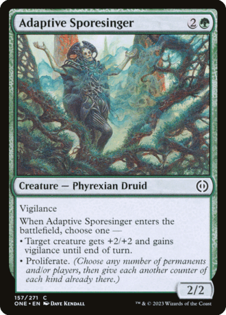 Adaptive Sporesinger