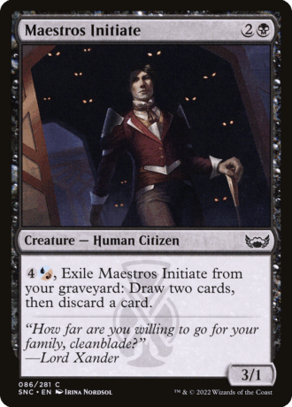 Maestros Initiate