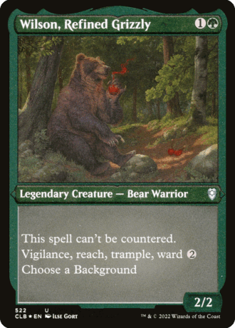 Wilson, Refined Grizzly