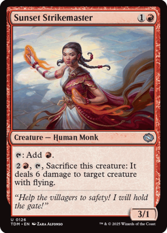 Sunset Strikemaster