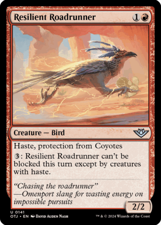 Resilient Roadrunner