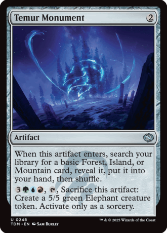 Temur Monument
