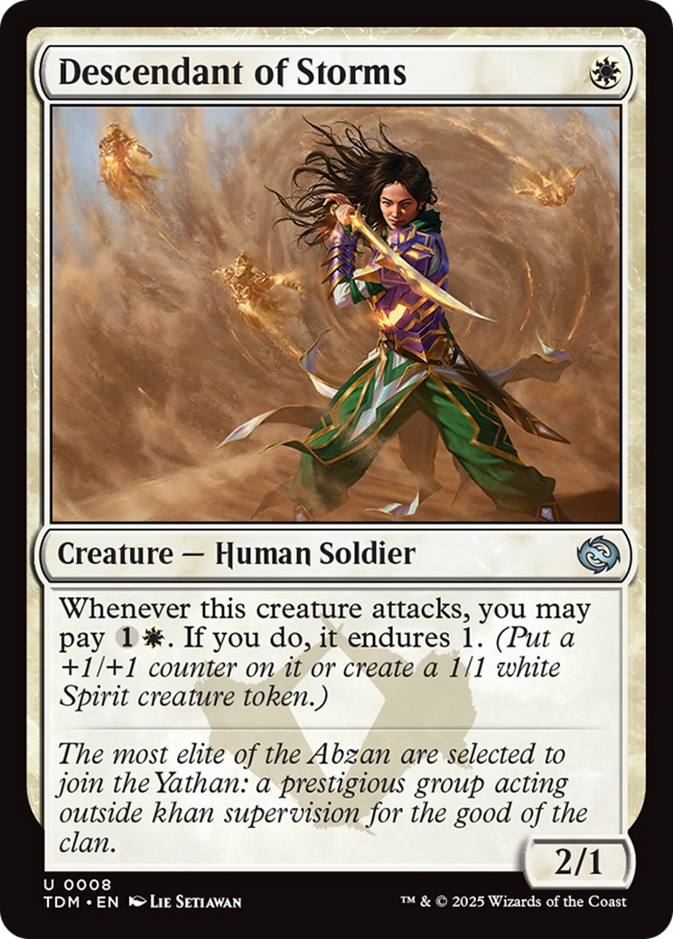 Descendant of Storms