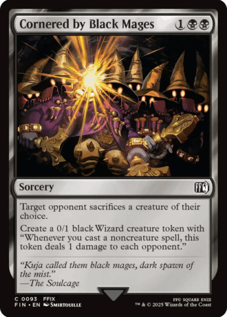 Cornered by Black Mages