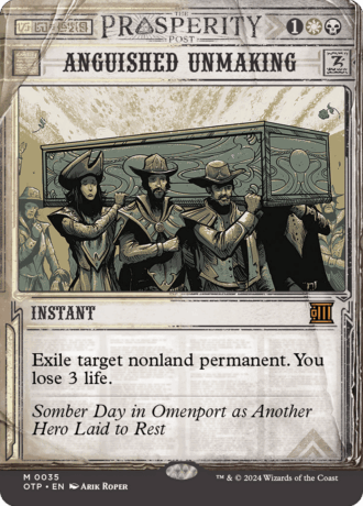 Anguished Unmaking