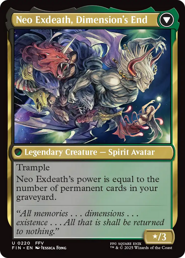 Exdeath, Void Warlock // Neo Exdeath, Dimension's End - Image 2