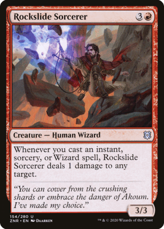 Rockslide Sorcerer