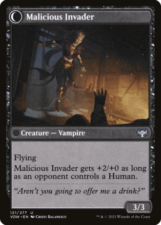 Innocent Traveler // Malicious Invader