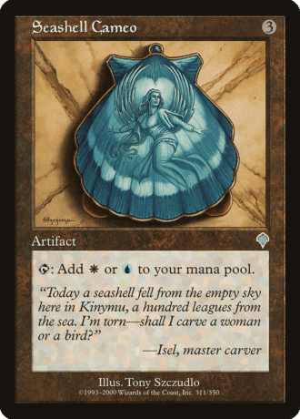 Seashell Cameo