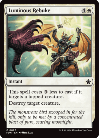 Luminous Rebuke