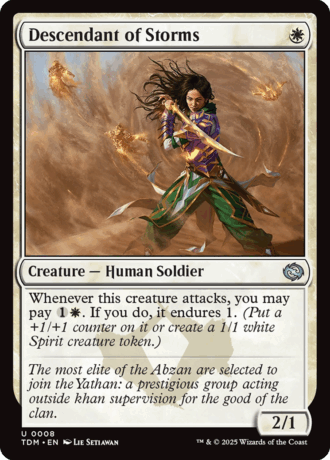 Descendant of Storms