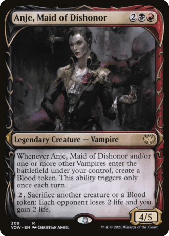 Anje, Maid of Dishonor