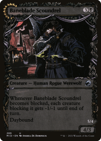 Baneblade Scoundrel // Baneclaw Marauder