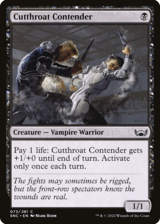 Cutthroat Contender
