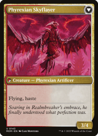 Harried Artisan // Phyrexian Skyflayer