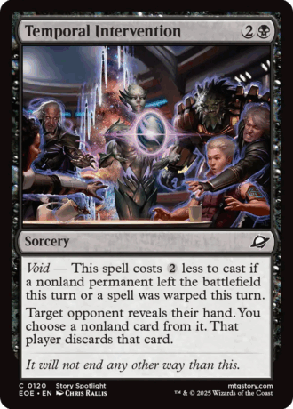 Temporal Intervention