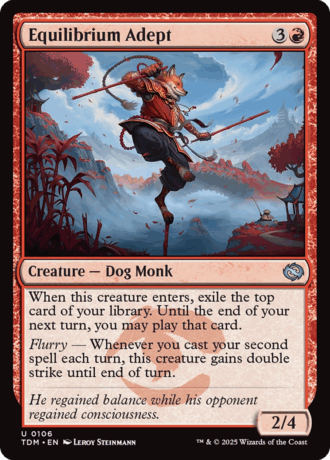 Equilibrium Adept