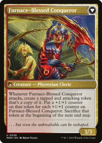 Sun-Blessed Guardian // Furnace-Blessed Conqueror