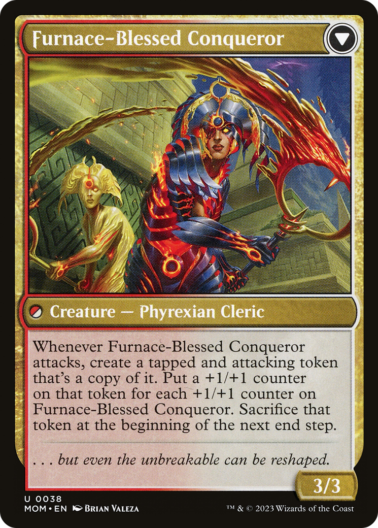 Sun-Blessed Guardian // Furnace-Blessed Conqueror