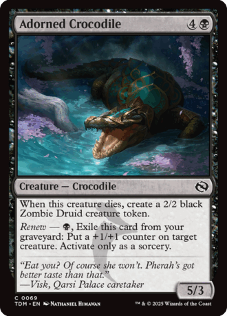 Adorned Crocodile