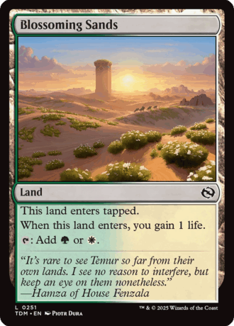 Blossoming Sands