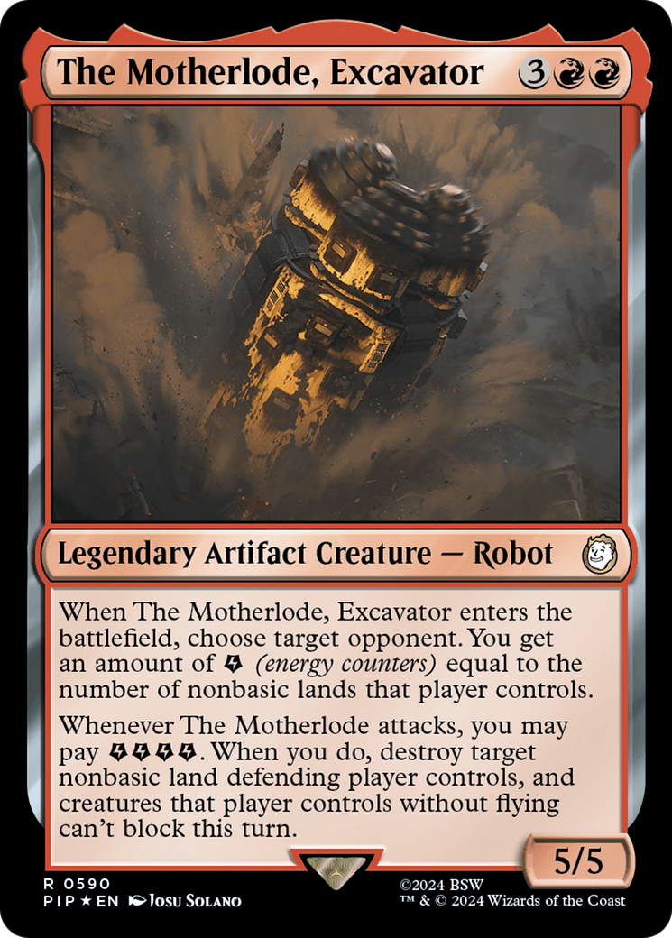 The Motherlode, Excavator