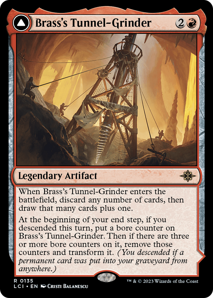 Brass's Tunnel-Grinder // Tecutlan, the Searing Rift - Image 2
