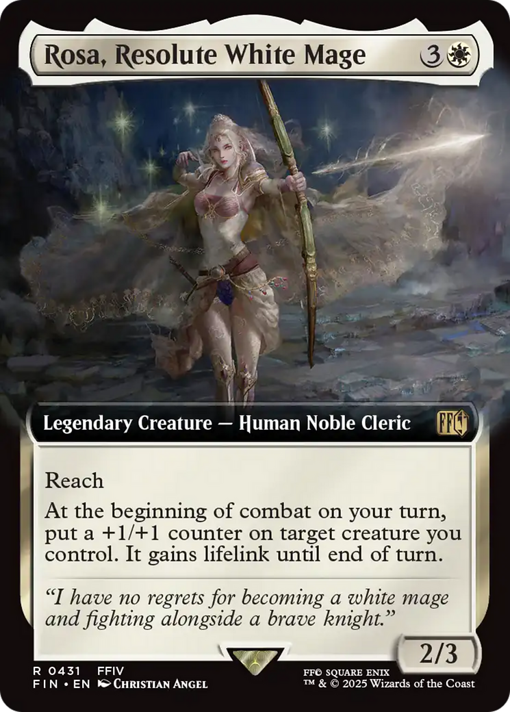 Rosa, Resolute White Mage