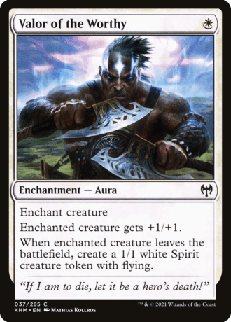 Valor of the Worthy