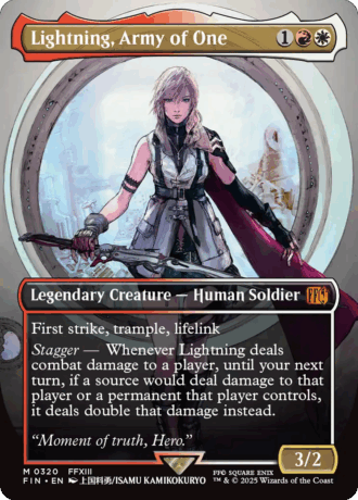 Lightning, Army of One