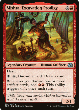 Mishra, Excavation Prodigy