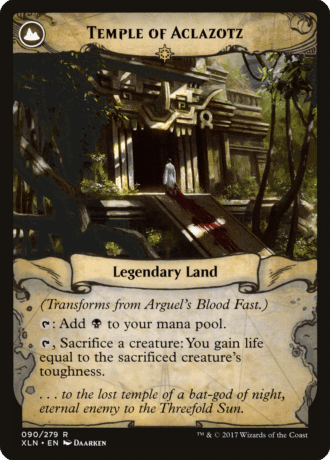 Arguel's Blood Fast // Temple of Aclazotz