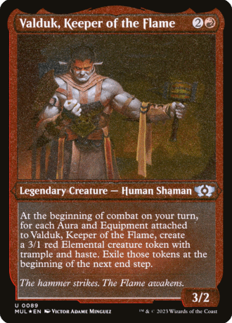 Valduk, Keeper of the Flame