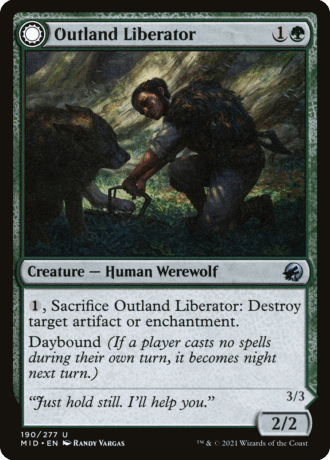Outland Liberator // Frenzied Trapbreaker