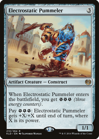 Electrostatic Pummeler