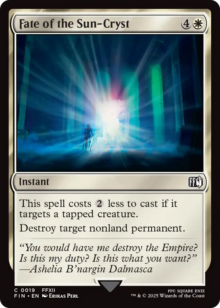 Fate of the Sun-Cryst