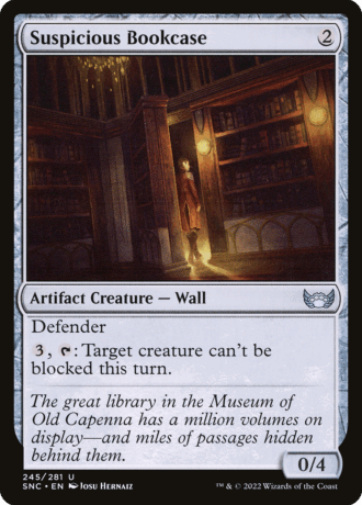 Suspicious Bookcase